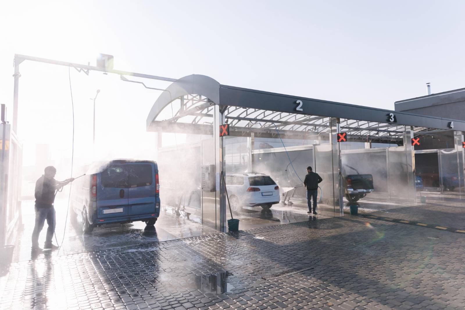 Installer un adoucisseur d'eau professionnel dans une station de lavage à Amiens