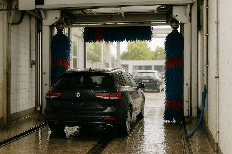 SEC Lindsay entretien ses systèmes de traitement de l'eau pour stations de lavage automobile à Arras